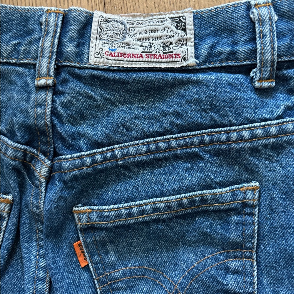 Vintage orange tab Levi’s